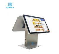 Cajas Registradoras POS Sentra SK05 de Pantalla Simple/Doble, Pantalla Táctil Capacitiva, Lectores de Códigos QR, Compatibles con Android/Windows, Wi-Fi 6