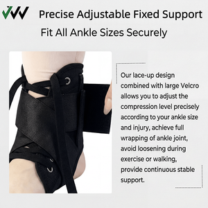 Supporto per Caviglia Personalizzato, Regolabile, Compressivo, Traspirante, Unisex per Sport, Corsa, Fitness ed <span class=keywords><strong>Esercizi</strong></span> all'Aperto - Product Image 2