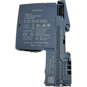 A0 ET200SP 4AO plc denetleyici modülü yeni ve orijinal U/I Analog giriş, A0/A1 tipi temel üniteler için uygundur