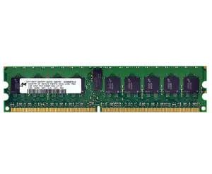 MT18HTF12872PY-667D2 के लिए 1GB 1RX4 PC2-5300P DDR2 ECC REG मेमोरी मॉड्यूल