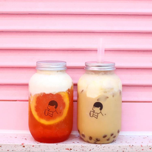 Botellas de jugo de plástico vacías de grado alimenticio personalizadas con cubierta de aluminio para embalaje de bebidas - Product Image 1