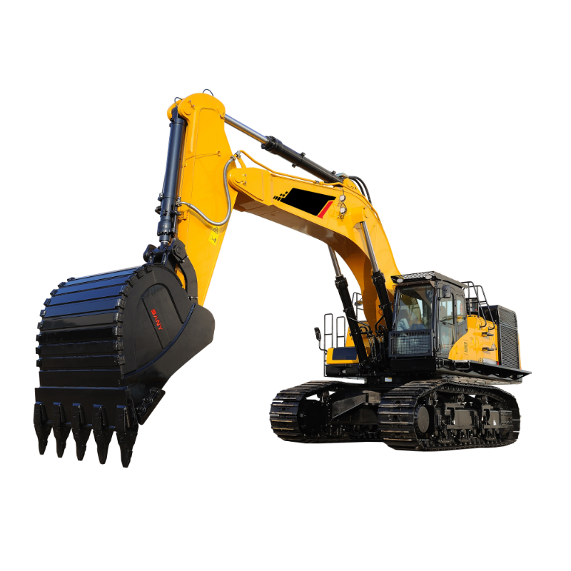 4.6m3 Bucket Durable SY750H 75-Ton Crawler Excavator for Quarry Material Handling