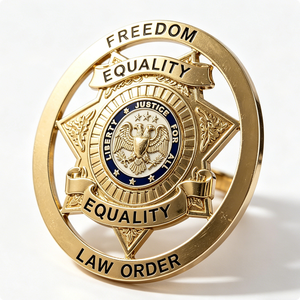 Badge d'Élite Personnalisé en Alliage de Zinc Émaillé Doux et Texturé, Vente Chaude, Prix de Gros Usine - Product Image 5