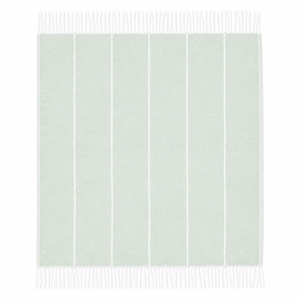 Airone Riga-Cashmere wool <b>throw</b> with a modern design: stripes define spaces with a contemporary style, fitting in to every home. - Product Image 1