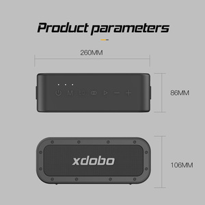 Xdobo 1983 <span class=keywords><strong>Plus</strong></span> para Altavoz con Batería de Más de 10000 mAh, Resistente al Agua IPX-6, Potencia de Salida de 50-100 W - Product Image 3