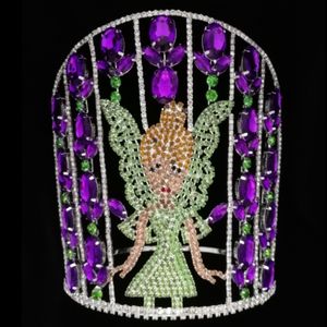 Piccola corona di strass di bellezza per bambini fiabesco - Product Image 1