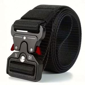 Cinturón Táctico Personalizado al por Mayor, Cómodo, con Hebilla de Aleación, para Entrenamiento Funcional al Aire Libre, de Nailon de 3.8 cm - Product Image 4