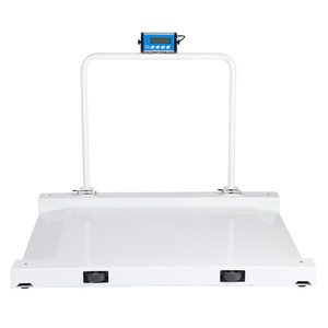 Pèse-personnes numériques professionnels pour fauteuils roulants, adaptés aux hôpitaux et aux établissements de santé, capacité 500 kg - Product Image 3