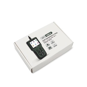 เครื่องมือตรวจสอบข้อบกพร่องเครื่องยนต์รถยนต์ OBD2 ภาษาอังกฤษ พร้อมรหัสรับประกัน 12 เดือน หน้าจอ LCD 24V ใช้ได้กับรถยนต์ทั่วไป V500 หน้าจอ 3.5 นิ้ว ให้ภาพคมชัด - Product Image 1