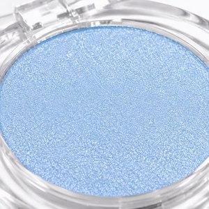 อายแชโดว์สีฟ้าประกายชิมเมอร์แบบตลับเดี่ยว บรรจุในกล่องอะคริลิคใส สีพาสเทลโทนเย็น รับผลิตแบบ OEM พร้อมโลโก้สั่งทำ - Product Image 5