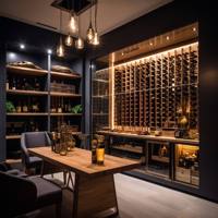 Système de rangement modulaire en bois massif pour bouteilles de vin, étagère à vin empilable en bois pour bar commercial, restaurant, cave à vin