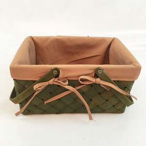 Factory Outlet Fruits Storage <b>Basket</b> Woven <b>Basket</b> with Handle Latest Style Storage <b>Baskets</b> Wholesale - Product Image 3