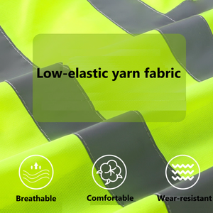 سترة أمان عالية الجودة متعددة الجيوب للبناء، سترة عاكسة رخيصة، ملابس أمان عاكسة - Product Image 4