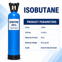 Isobutane de qualité industrielle directement de l'usine, gaz CAS 75-28-5 99% pour applications industrielles générales, approvisionnement en vrac pour l'exportation