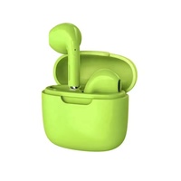 Écouteurs intra-auriculaires colorés Mini V5.3 TWS avec contrôle tactile et indicateur de batterie LED cadeau promotionnel de bonne qualité sonore