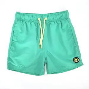 Promotional OEM Low Price Kids Shorts Boys Customize Patterns Elastic Waist Kids' Swim Trunks Kids' Beach Shorts Boy Swim Shorts