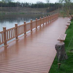 <span class=keywords><strong>Pas</strong></span> <span class=keywords><strong>cher</strong></span> En Gros 140x25mm Wpc Decking - Product Image 2