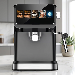 HD Factory Home Use Semi Automatic Espresso <b>Coffee</b> <b>Machine</b> 15Bar Pressure For Household <b>Coffee</b> Brewing - Product Image 1