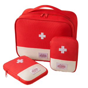 <span class=keywords><strong>Trousse</strong></span> de Premiers Soins Portable Raidy en Tissu Oxford – Sac Bandoulière Tendance pour Rangement de Médicaments, Idéal pour les Voyages et les Urgences Professionnelles - Product Image 1