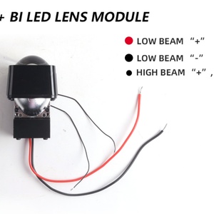 Matrix <b>LED</b> <b>Projector</b> Lens 1.5" Single Low High Beam Laser Lens Bi Bi <b>Led</b> <b>LED</b> Headlight for Car Universal Easy Installation - Product Image 2