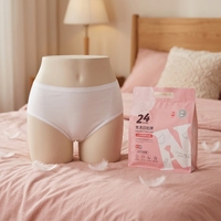 Culottes jetables en coton de qualité stable, stériles et emballées individuellement, élastiques, pour commandes en gros et entreprises de vente au détail