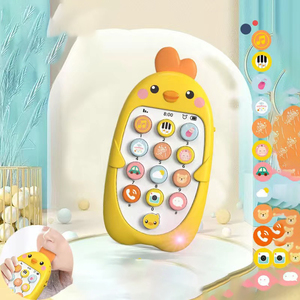 Đồ chơi điện thoại di động giáo dục sớm cho trẻ em, mô hình điện thoại gà mô phỏng, hai ngôn ngữ tiếng Trung tiếng Anh, có pin - Product Image 6
