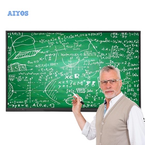 Aifos-pizarra blanca interactiva inteligente, marco negro y plateado, 65 pulgadas, trabajos en línea desde casa <span class=keywords><strong>para</strong></span> conferencia y educación - Product Image 1