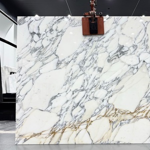 Statuario italien en marbre Poème de pierre intemporelle pour salle de bain Gènes purs et nobles inhérents inspirés par les <span class=keywords><strong>Alpes</strong></span> - Product Image 1