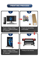 Plotter de Impresión Eco Solvente Comercial de 1300 mm, Resolución de 1440 dpi, para Película de Caja de Luz, Vinilo Adhesivo, Arte Decorativo de Pared