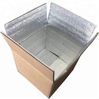 Caja de Envío Aislada de Material Reciclado de Algodón Perlado EPE, para Alimentos en Cadena de Frío, Sushi, Personalizable