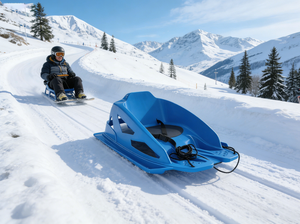 <span class=keywords><strong>Luge</strong></span> de neige <span class=keywords><strong>Freestyle</strong></span> PE, épaisse et résistante à l'usure, pour le ski et le snowboard en plein air, <span class=keywords><strong>luge</strong></span> d'hiver - Product Image 2