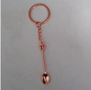 <span class=keywords><strong>Alice</strong></span> Crown Mini cuchara colgante Vintage inspirado Tiara llavero joyería regalo para mujeres niñas collar encanto bolsa accesorio - Product Image 5