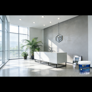 Revêtement <span class=keywords><strong>de</strong></span> sol époxy auto-nivelant texturé sable, certifié A+ français, antidérapant et résistant à l'usure pour usage industriel et commercial - Product Image 6