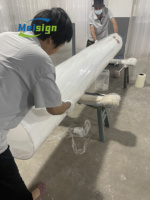 Tube en acrylique coulé pour éclairage LED