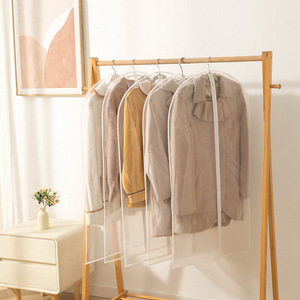 <span class=keywords><strong>PVC</strong></span> rõ ràng phù hợp với túi có thể giặt không thấm nước Túi xách may mặc treo chống bụi lưu trữ quần áo Bìa - Product Image 3