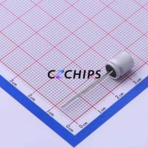 ตัวเก็บประจุแบบแข็ง PCR1CEN271MB08LL35WP ชนิด Through Hole (THT), ขนาด D8xL8 มม. 270uF 20% 16V 3.5 มม. - Product Image 2