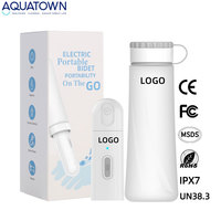 Bidet électrique portable pour l'hygiène personnelle avec rinçage haute pression, lavage féminin, design moderne pour la salle de bain et l'extérieur