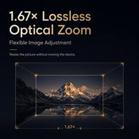 Nouvelle version brillante 2026 C3 Ultra |   Projecteur de cinéma maison portable 3D prêt à l'emploi 3200 ANSI 4K UHD Triple Laser DLP