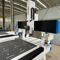 Routeur CNC industriel 4 axes pour le bois avec kit de broche ATC à tambour
