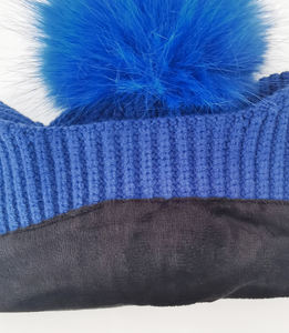 หมวกถักสำหรับเด็กมีพู่ประดับหูสำหรับฤดูใบไม้ร่วงฤดูหนาว - Product Image 3