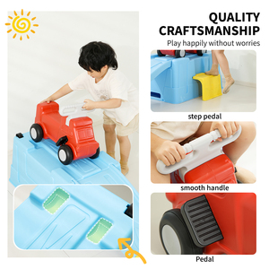 Montaña Rusa de Plástico para Niños con Rampa para Uso en Interiores/Exteriores, Entrenamiento de Equilibrio para el Hogar y la Escuela, para Niños de 2+ Años - Product Image 4