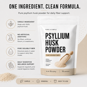 <span class=keywords><strong>Polvo</strong></span> de Cáscara de Psyllium Fácil de Mezclar, 4000mg por Cuchara, Suplemento de Fibra Natural para Reposterí<span class=keywords><strong>a</strong></span> y Nutrición Diaria, Precio al por Mayor - Product Image 4