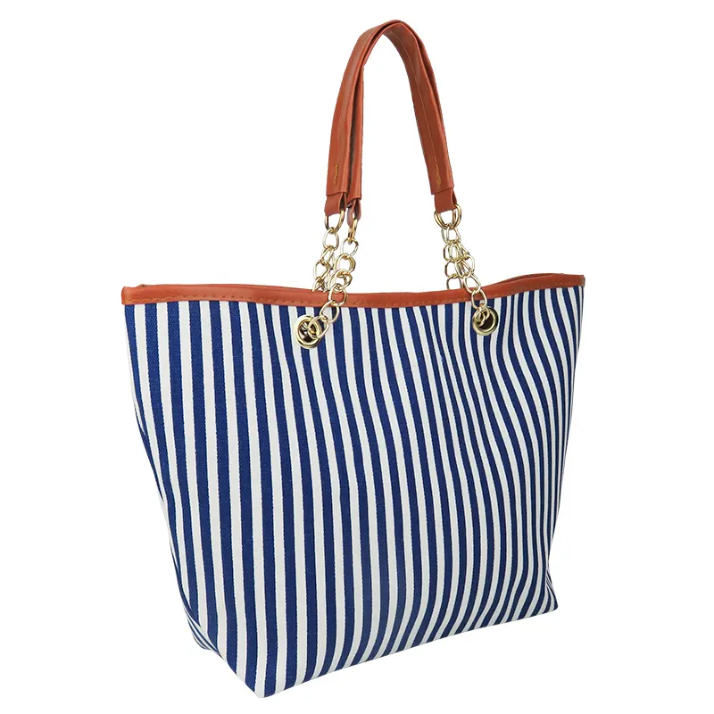 Bolso De Mujer Boutique Portable Shoulder Tote Stripe Ladies Purse Handbags With Tassels