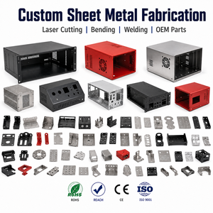 Fabrication sur mesure de tôles, découpe laser, pliage, soudage, pièces OEM, boîtiers en acier inoxydable et aluminium, composants ISO 9001 - Product Image 1