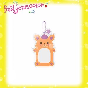 Porte-clés en acrylique pour cartes photo numériques, motif animal de dessin animé mignon, breloque de sac pour affichage d'idols Kawaii, pendentif de collection pour fans Kpop - Product Image 4