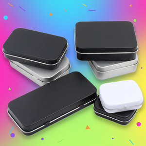 Boîte en métal recyclable <span class=keywords><strong>pour</strong></span> <span class=keywords><strong>peinture</strong></span> aquarelle en gros, boîtes métalliques personnalisées avec logo, petites boîtes métalliques à couvercle articulé en stock - Product Image 6