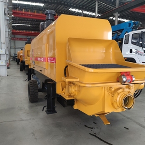 Pompe à béton diesel DHBT100S-21 JIUHE, prix d'usine, 100 m³/h, montée sur remorque, pour les projets de construction de routes et de ponts - Product Image 4