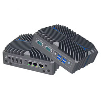 Partaker Industrial PC 14th Gen Ultra 5 125U Ultra 7 155U Win11 Pro 4K HD 3x3 x LAN Tipo-C Señalización digital Fanless AI Mini PC