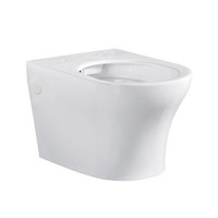 Vase suspendu sans rebord Sara, design moderne pour toilettes, pour une décoration de salle de bain améliorée