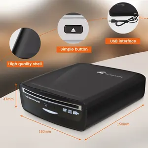 Externe autoradio CD-speler voor Tesla Model 3 2019 2020 2021 Auto-accessoires Draagbare CD-spelers met USB-connector kabel USBCDPLAY - Product Image 5